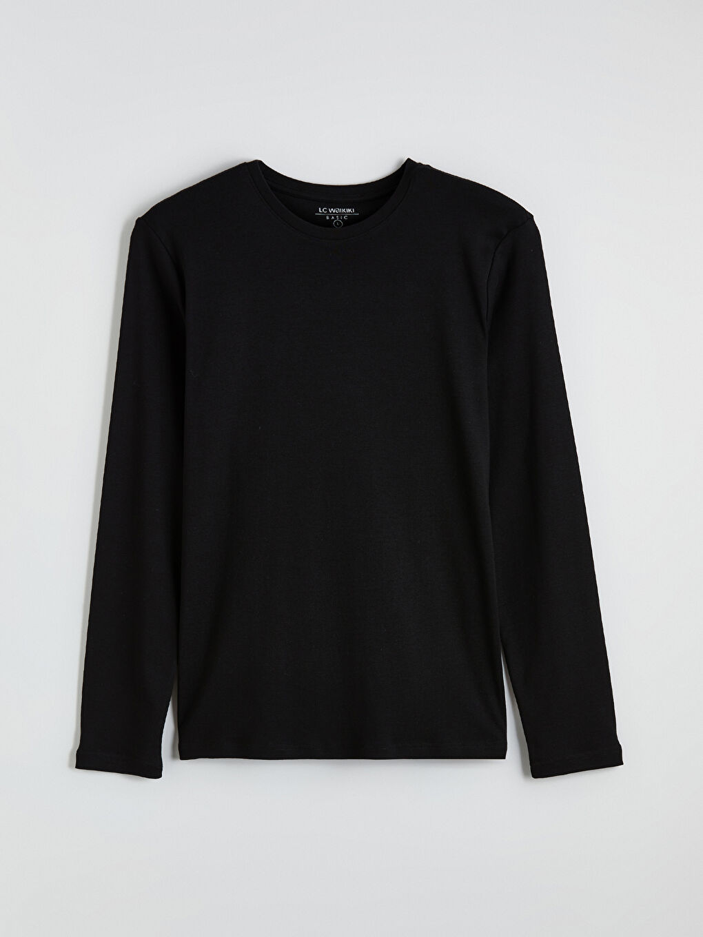 تي شيرت رجالي بياقة دائرية-4