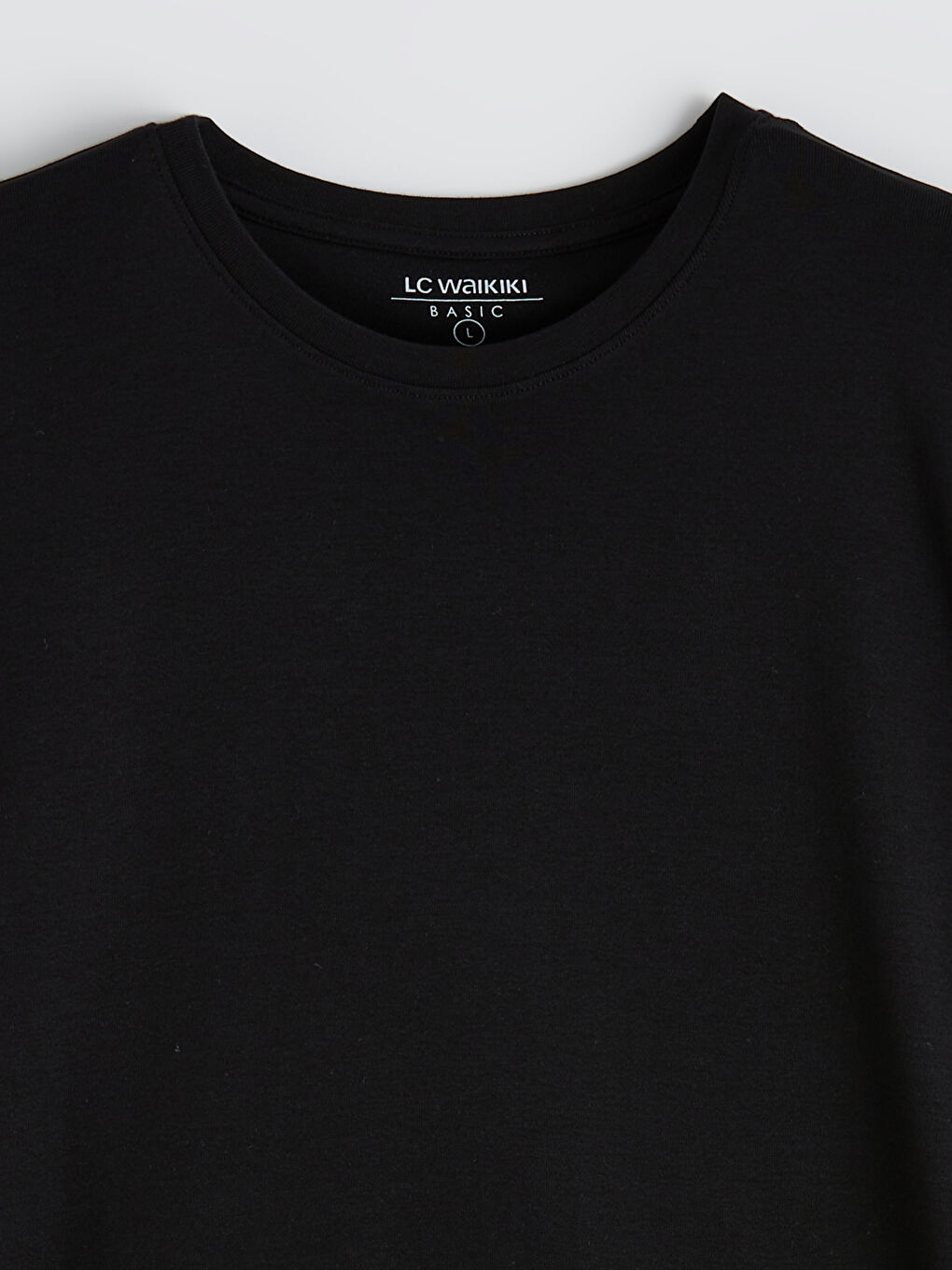 تي شيرت رجالي بياقة دائرية-5