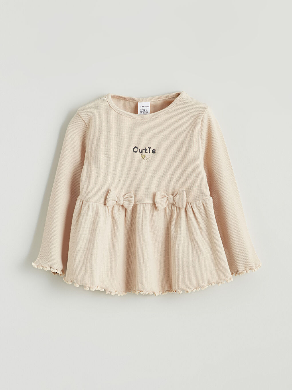 Baby-Mädchen BEIGE Set-1