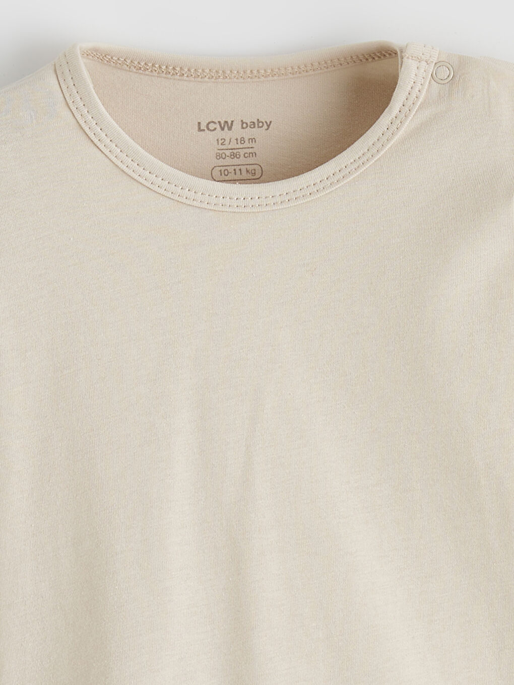 Ekru Çizgili Erkek Bebek Takım-2