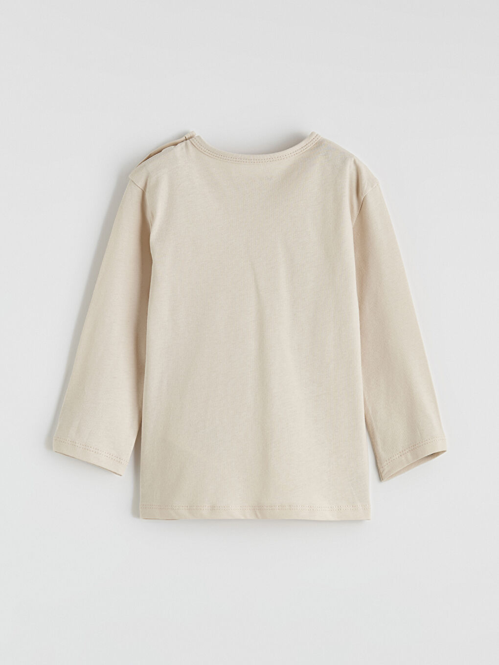 Ekru Çizgili Erkek Bebek Takım-3