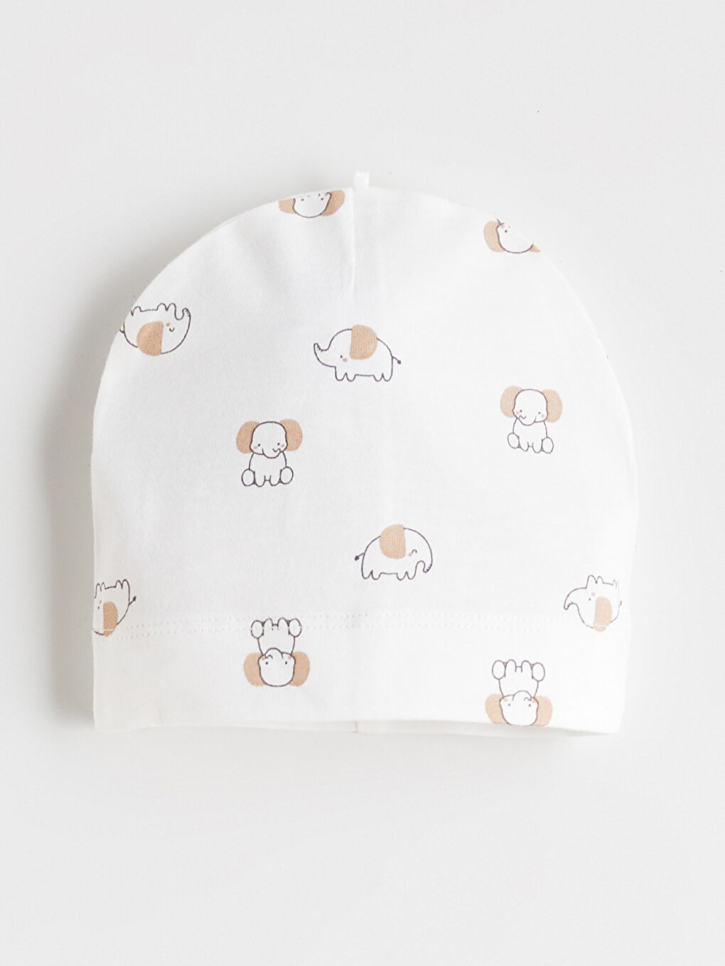 Ekru Baskılı Erkek Bebek Hastane Çıkış Seti-7