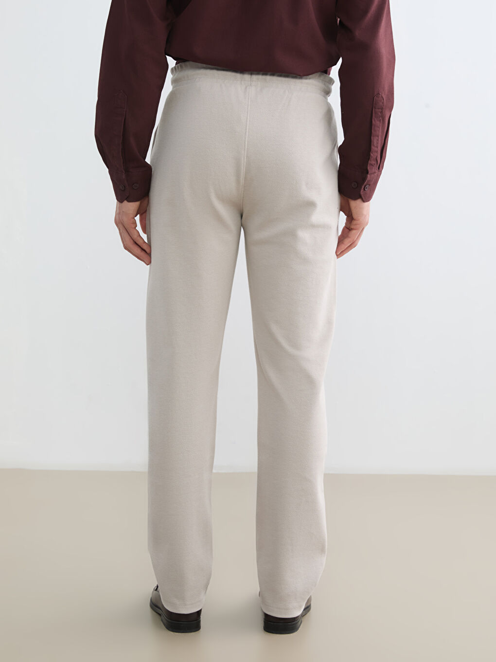 بنطلون رياضي رجالي بقصة عادية-3