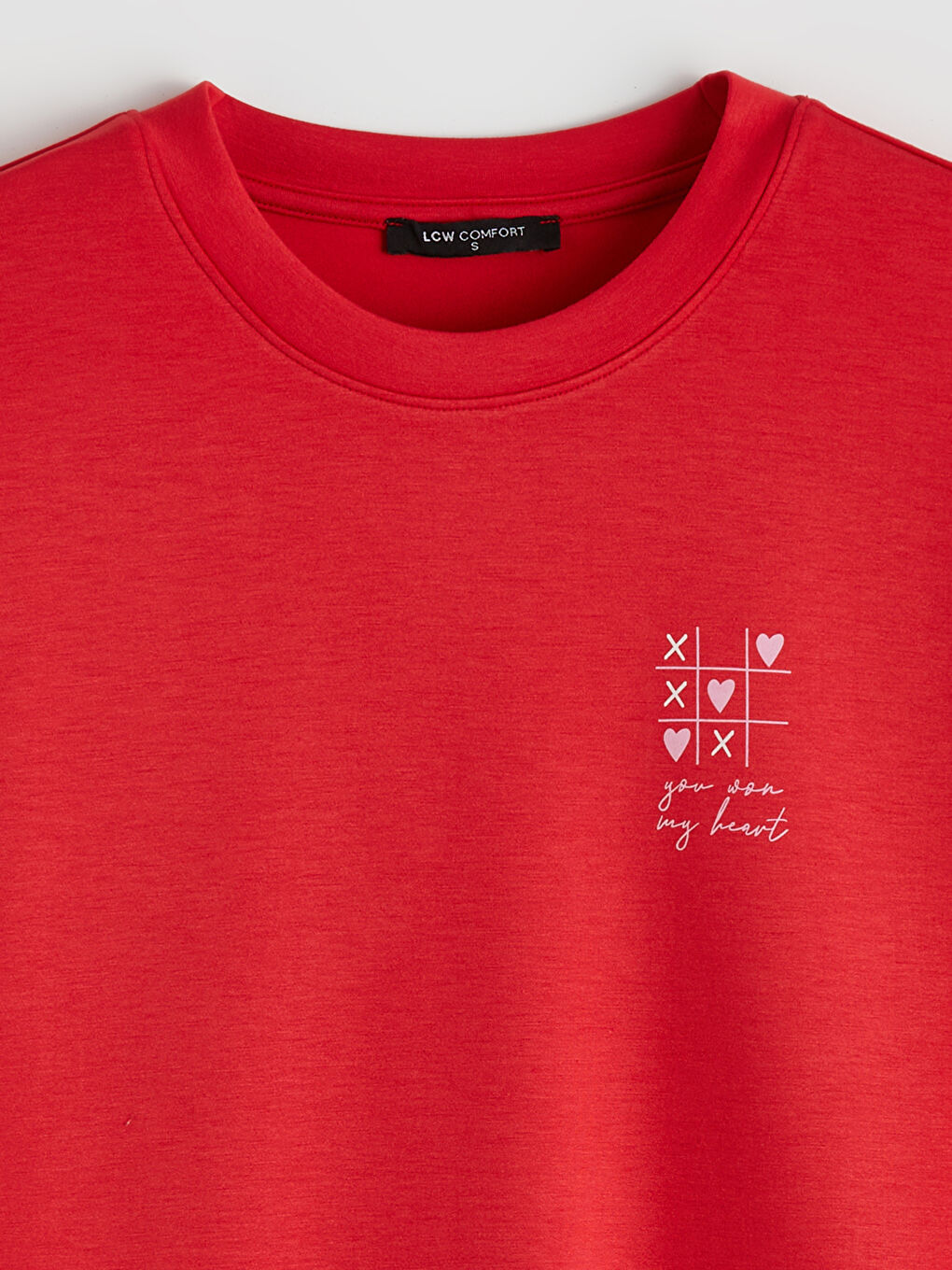 Crew Neck Printed Woman T-Shirt-1