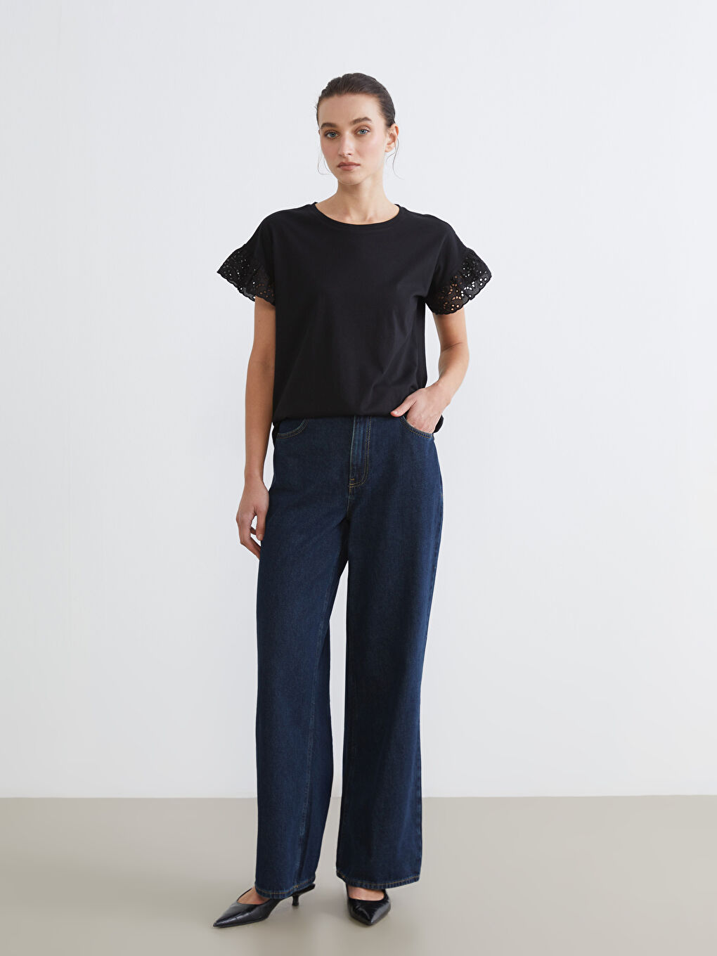 Woman BLACK Blouse-1