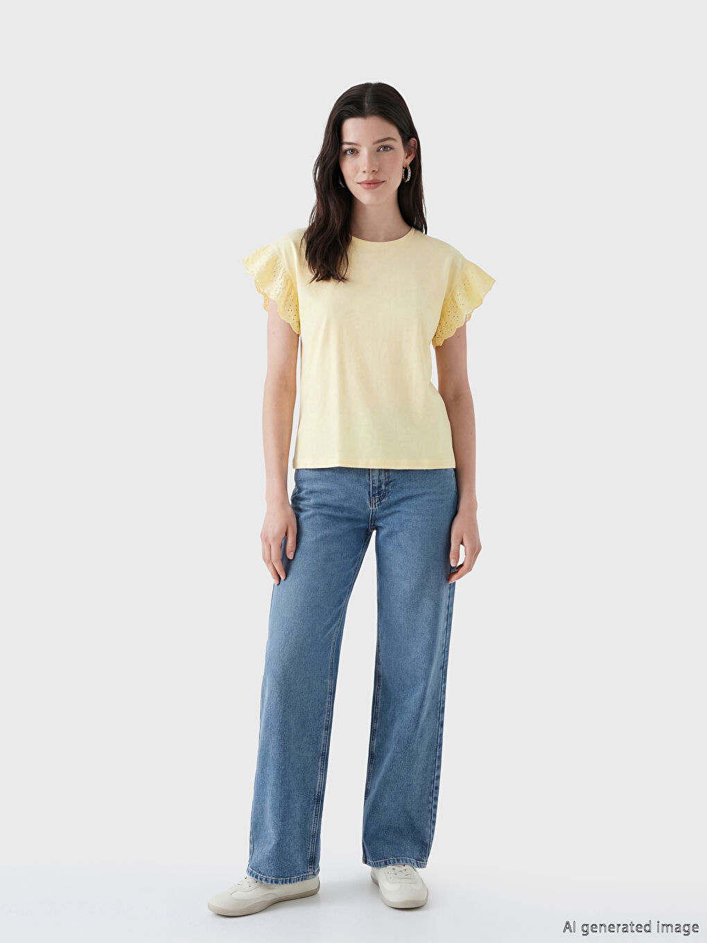 Woman YELLOW Blouse-1