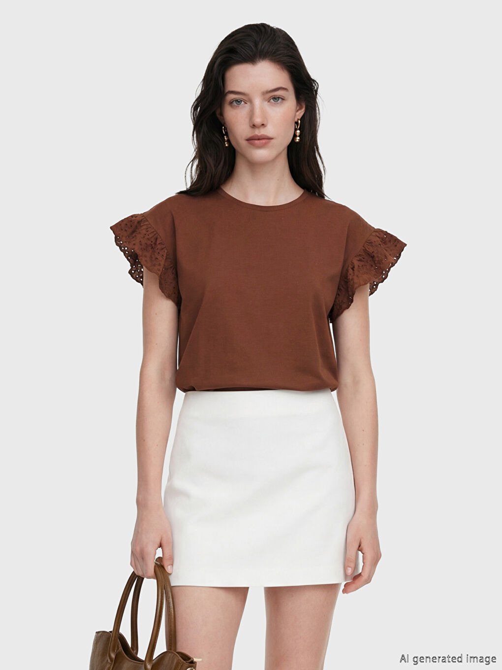 Blouse BRUN Femme
