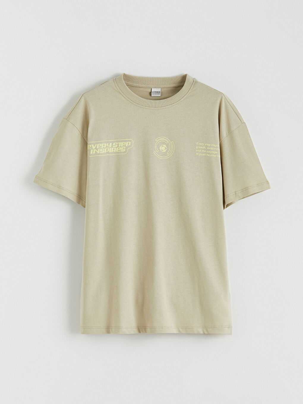 Crew Neck Boys' T-Shirt-1