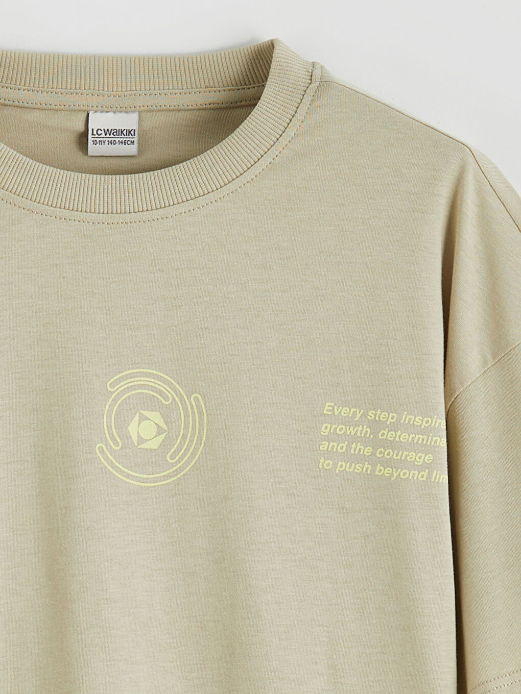 Crew Neck Boys' T-Shirt-2