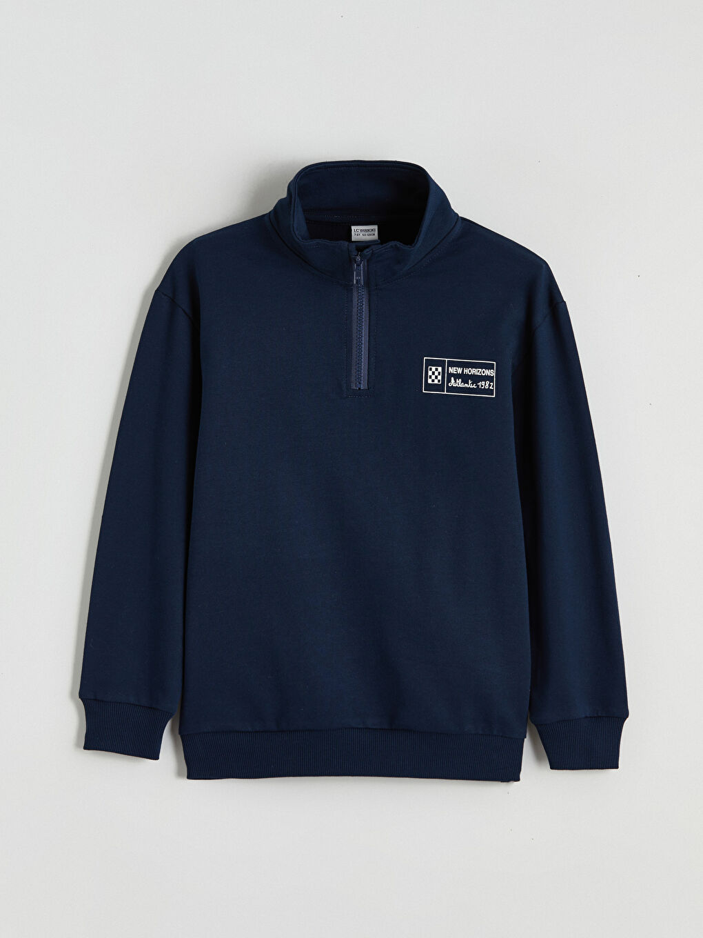 سويت شيرت ياقة قمع للأولاد-1