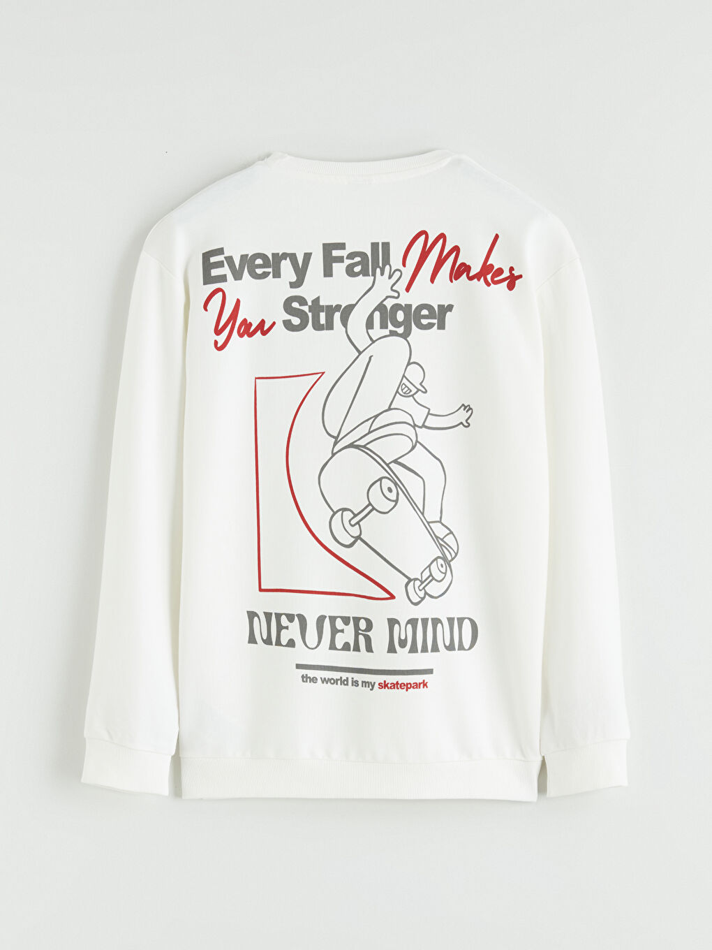 Boy ECRU Sweatshirt-3