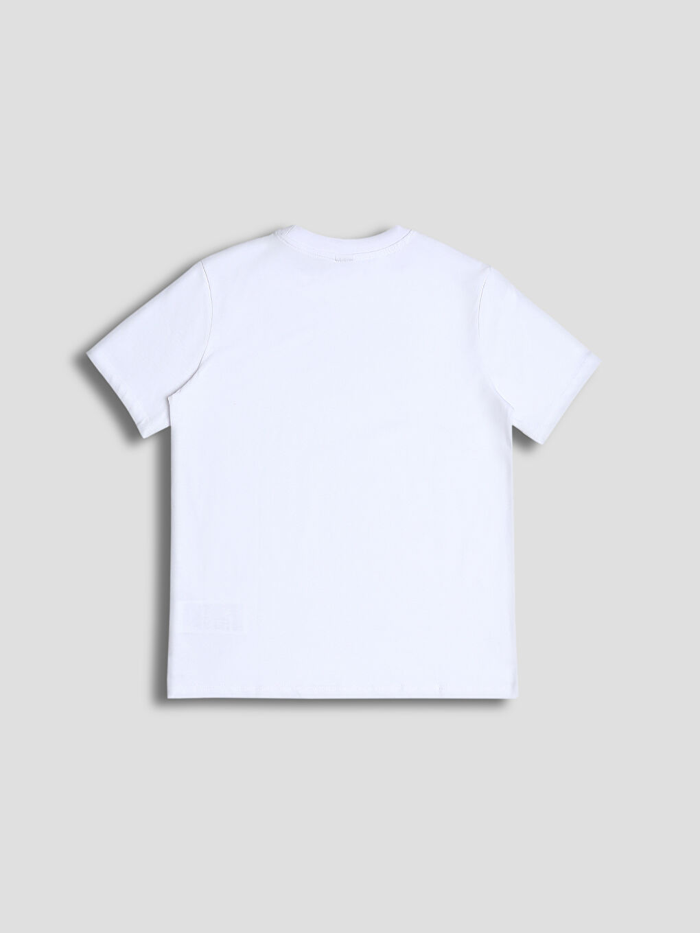 Crew Neck Basic Boys' T-Shirt-1