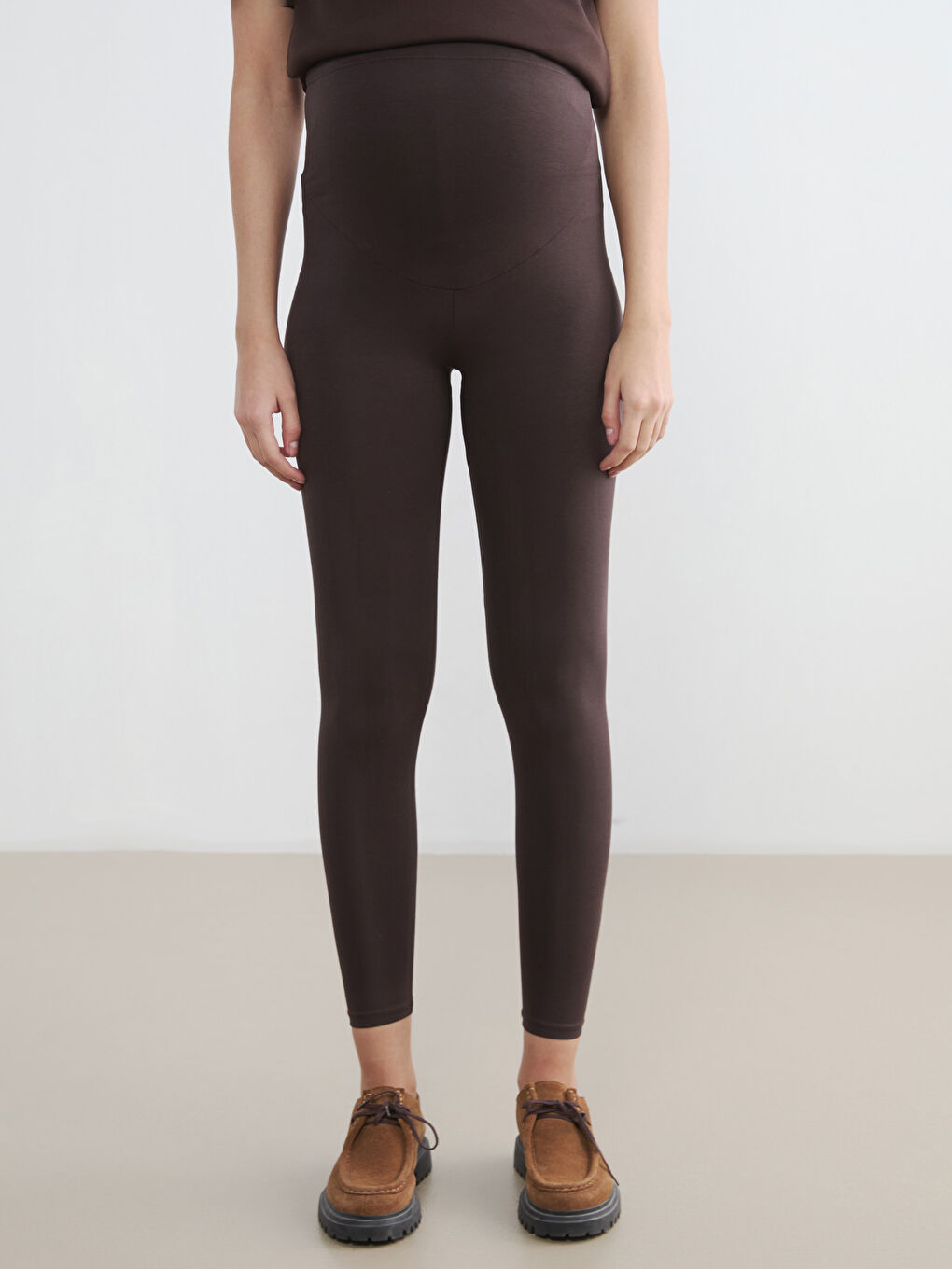 Леггинсы для беременных с поддерживающей вставкой на животе-1