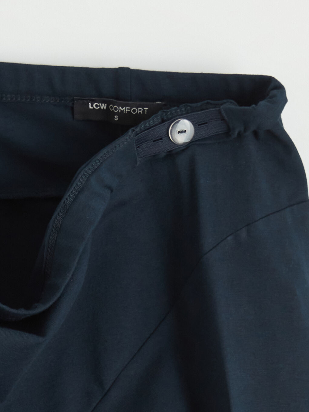 Lacivert Karın Panelli Hamile Tayt	-2