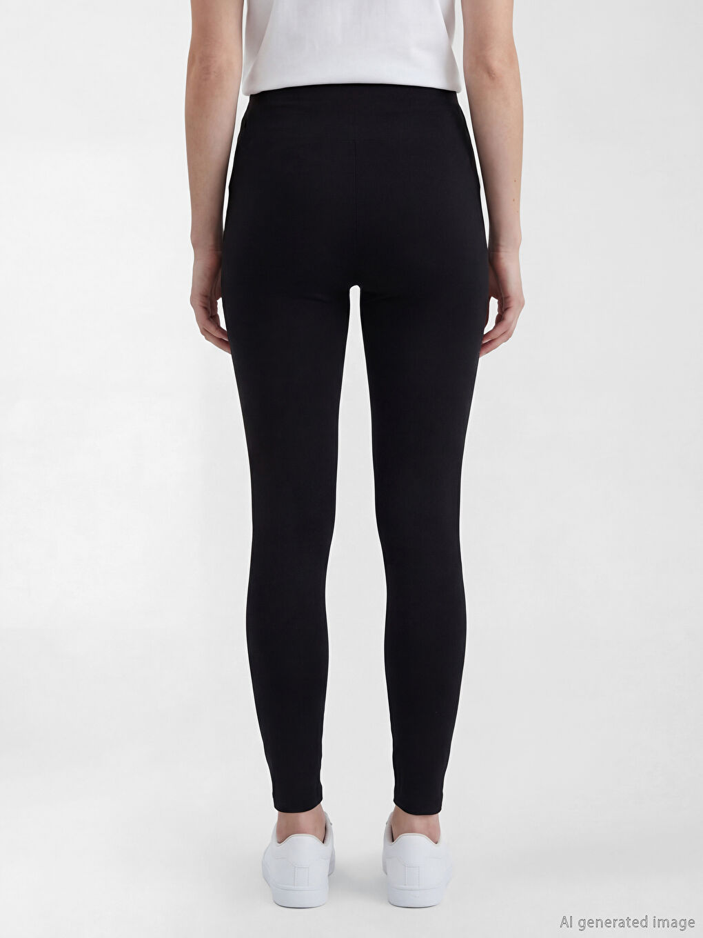 Женщины Черный Леггинсы-2