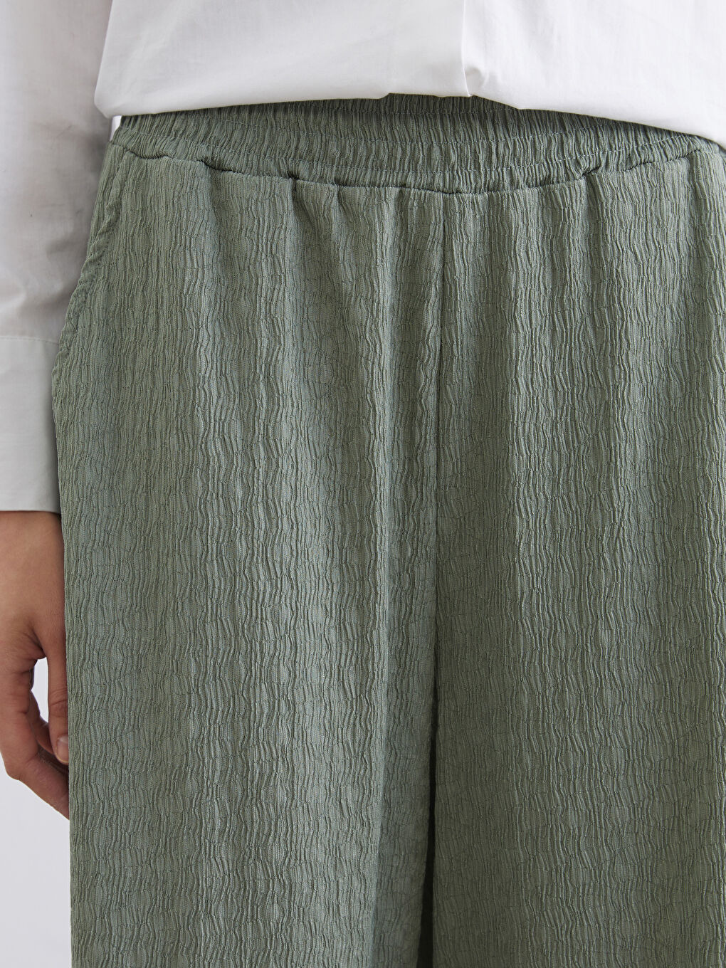 بنطلون كاكي امرأة-2