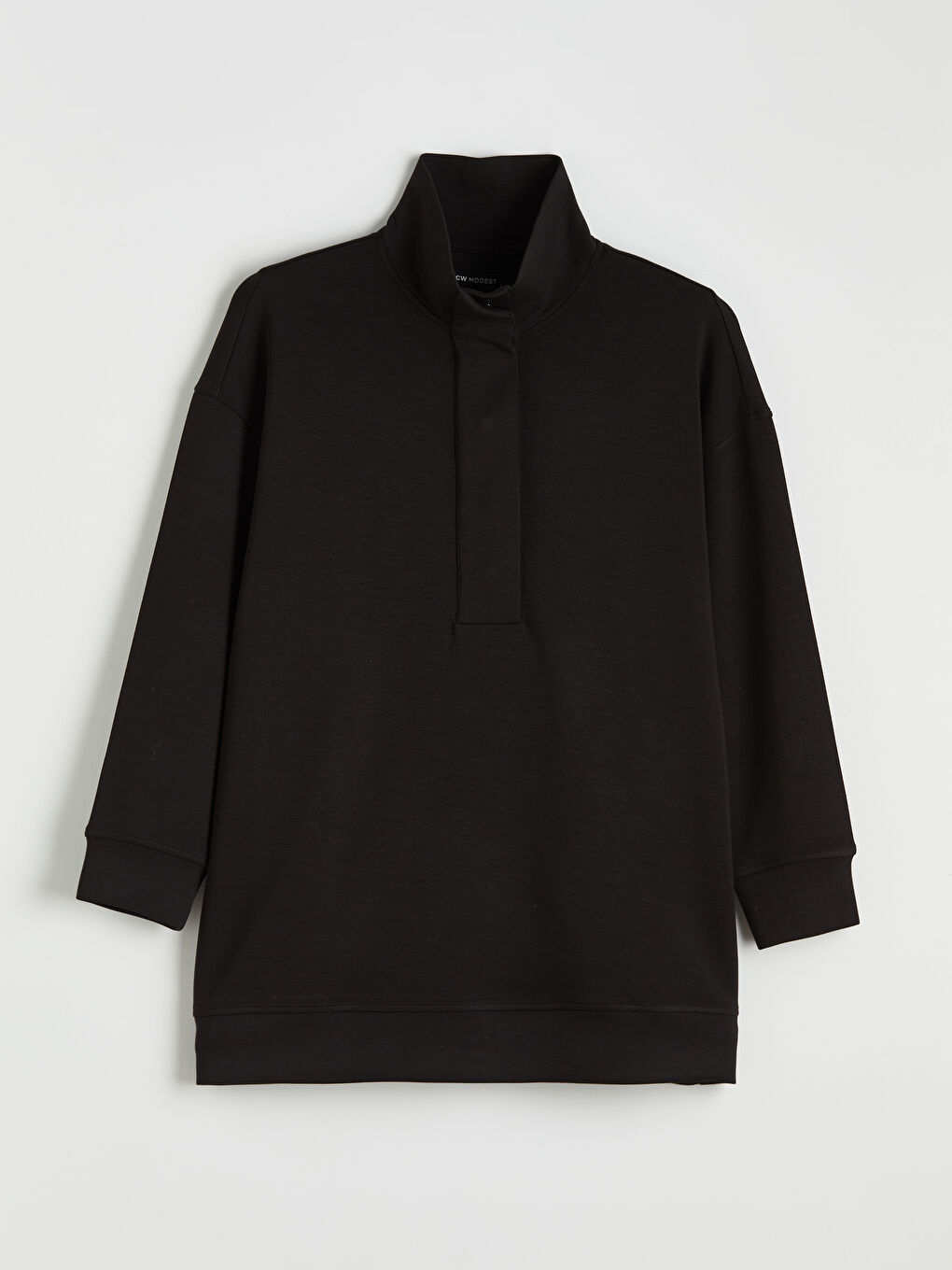 تونیکی سویتشێرت ڕه‌ش ژن-4