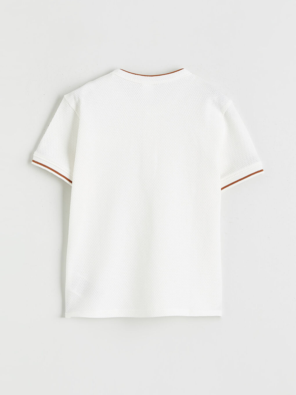 Dečija majica Henley kroja sa okruglim izrezom-1