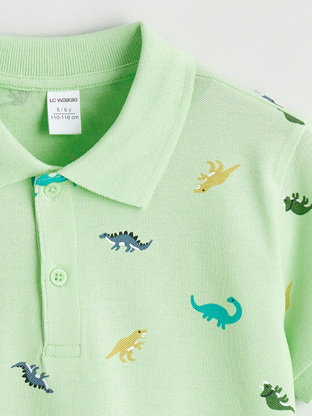 Boys' Printed Polo Shirt-1