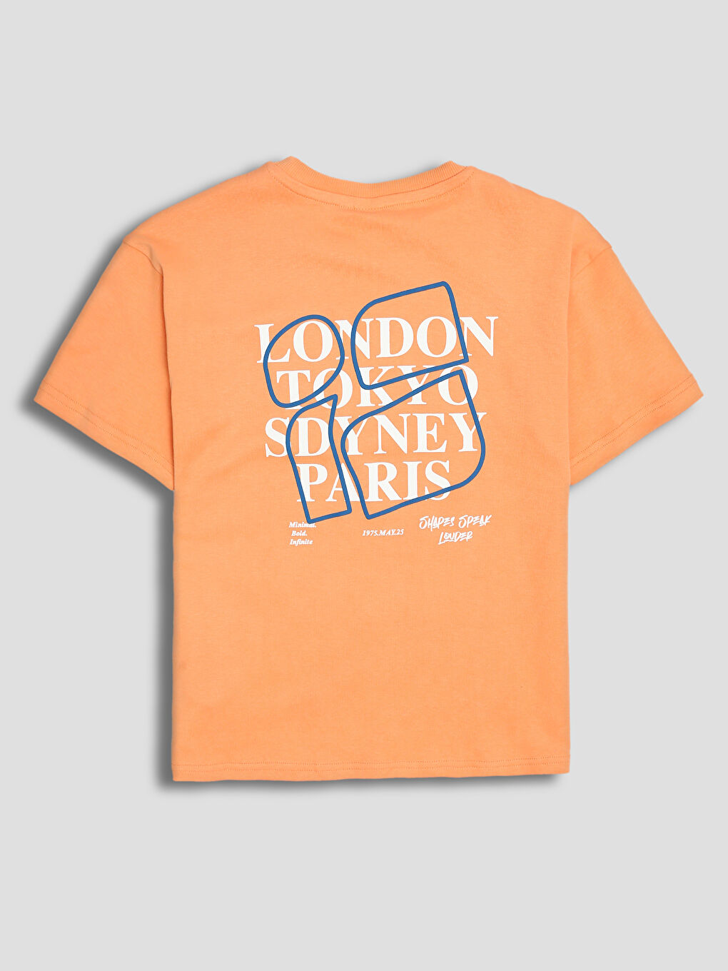 Crew Neck Boys' T-Shirt-1