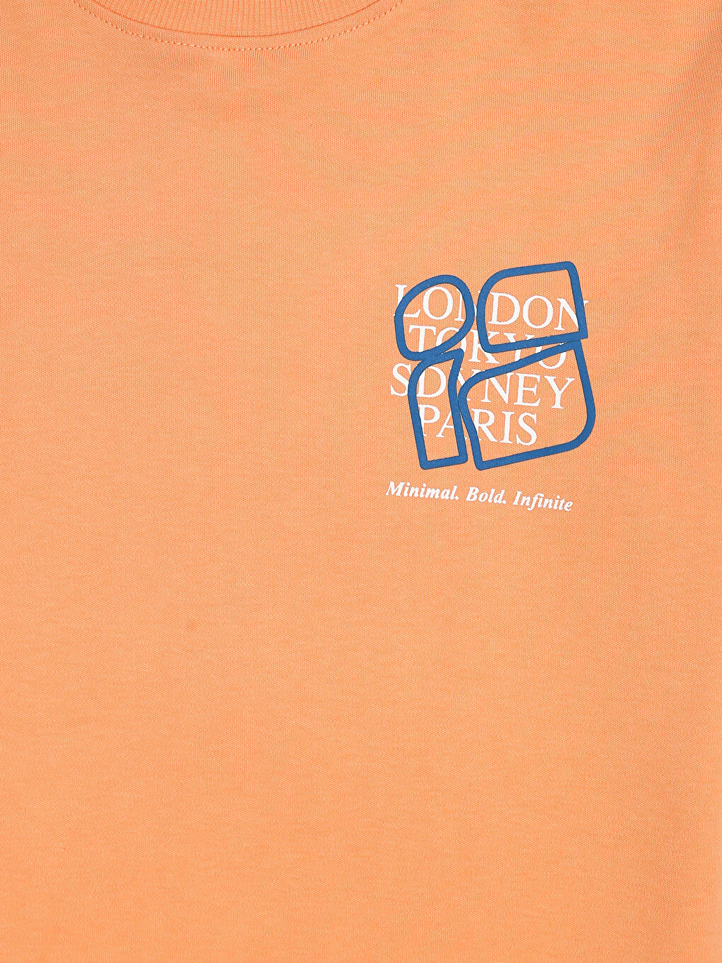 Crew Neck Boys' T-Shirt-2