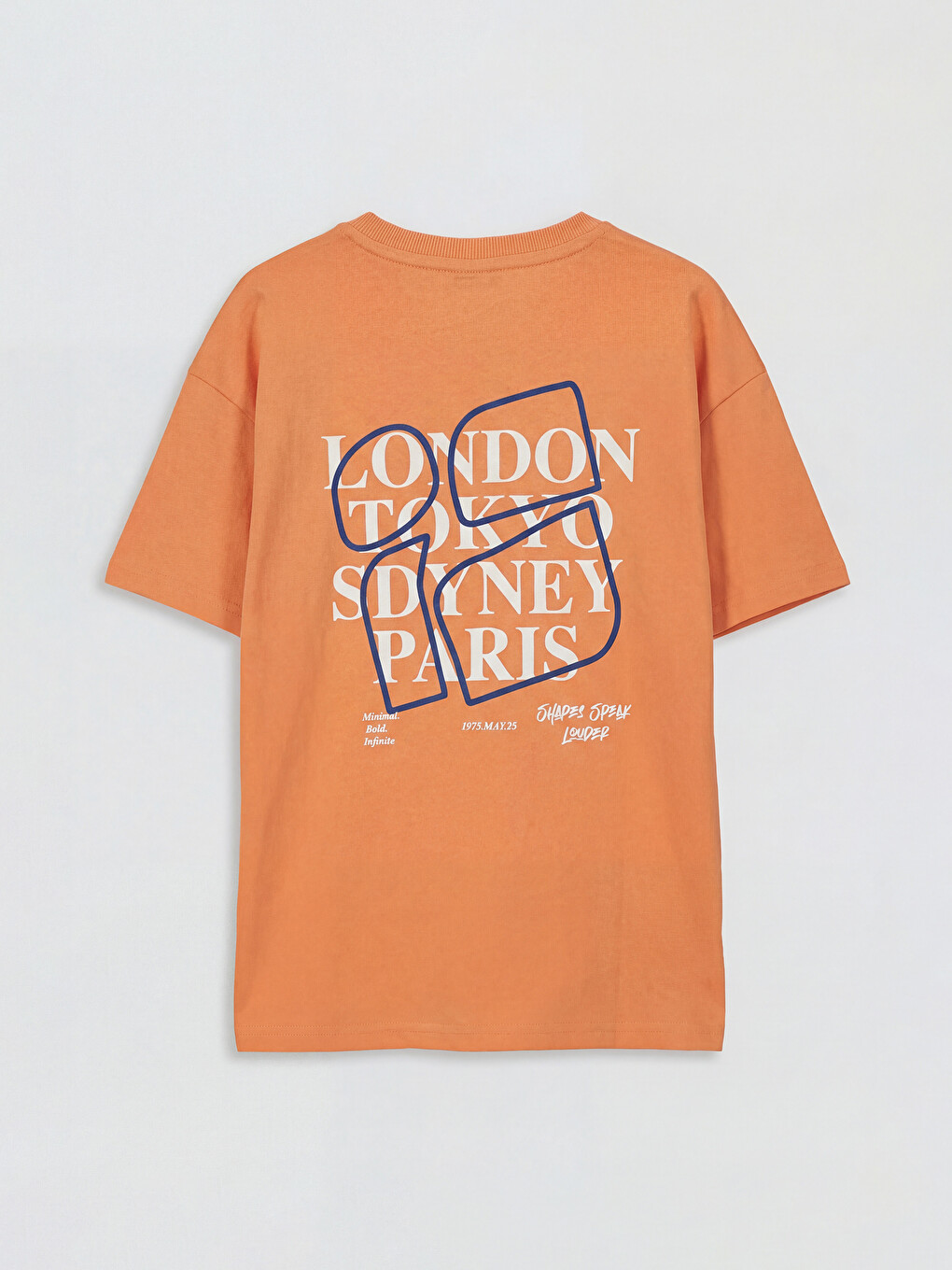 Crew Neck Boys' T-Shirt-1