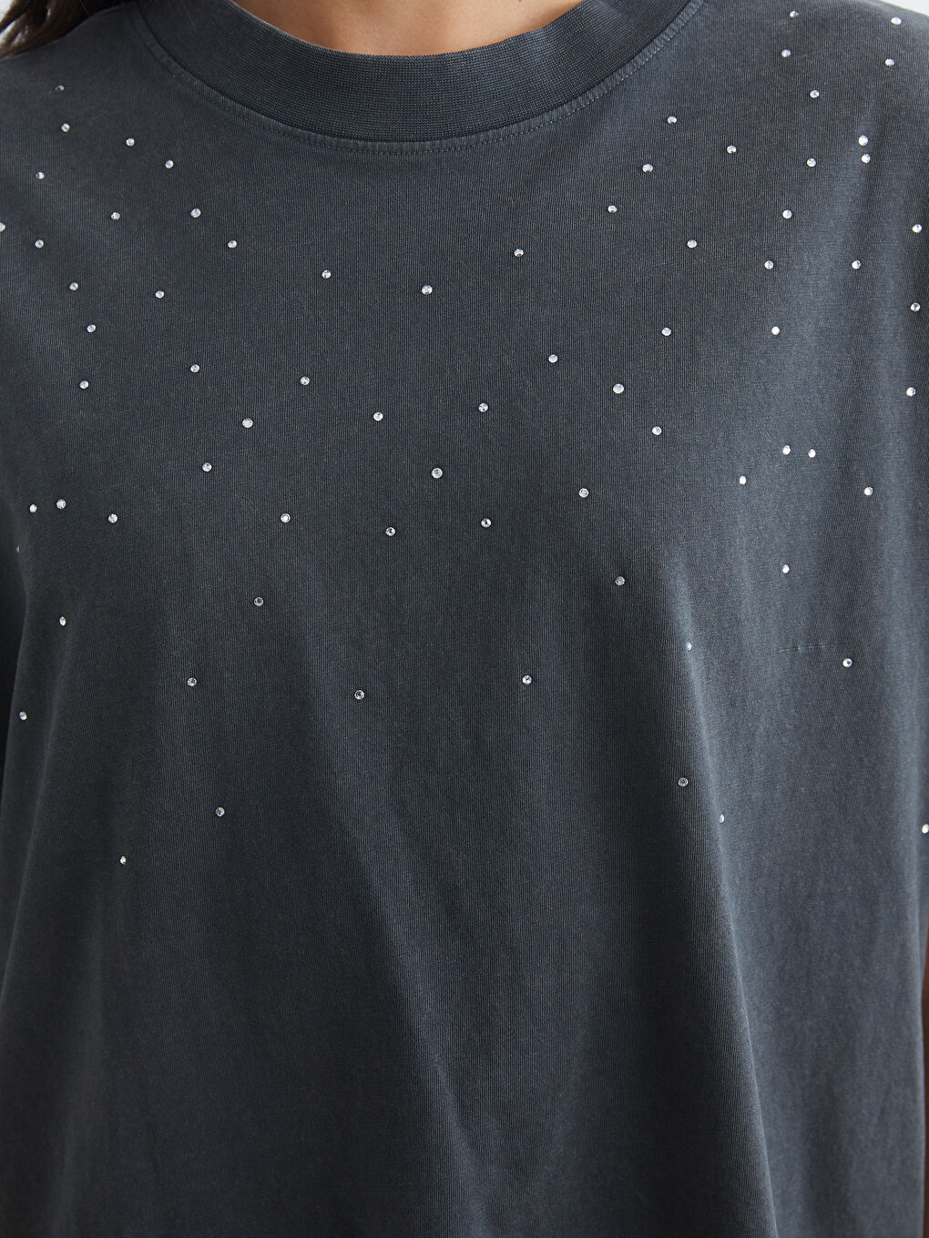 Woman ANTHRACITE T-Shirt-2