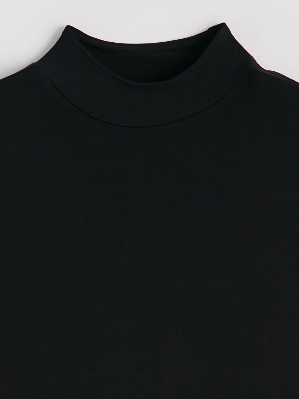 تونيك بياقة قمعية للسيدات-5