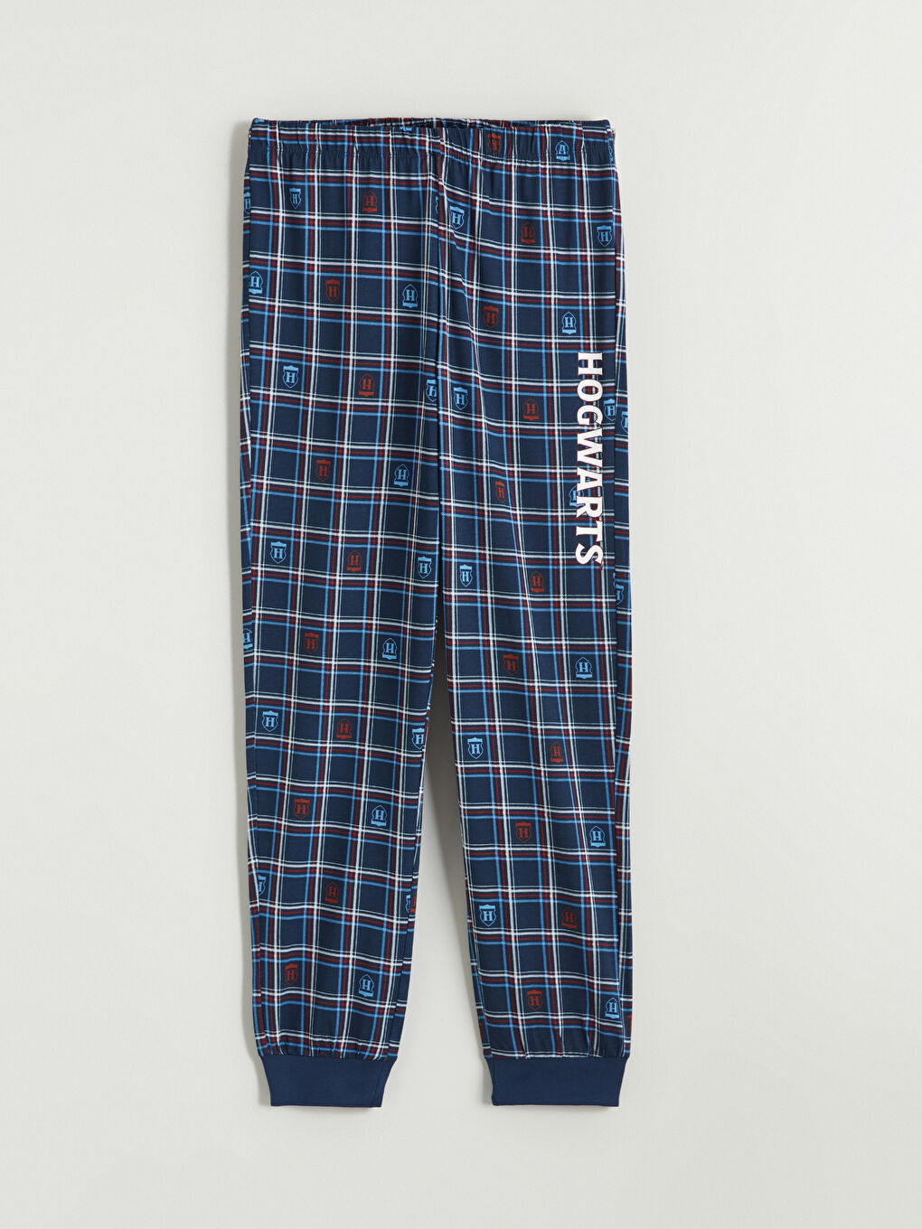 Lacivert Harry Potter Baskılı Erkek Çocuk Pijama Altı-1