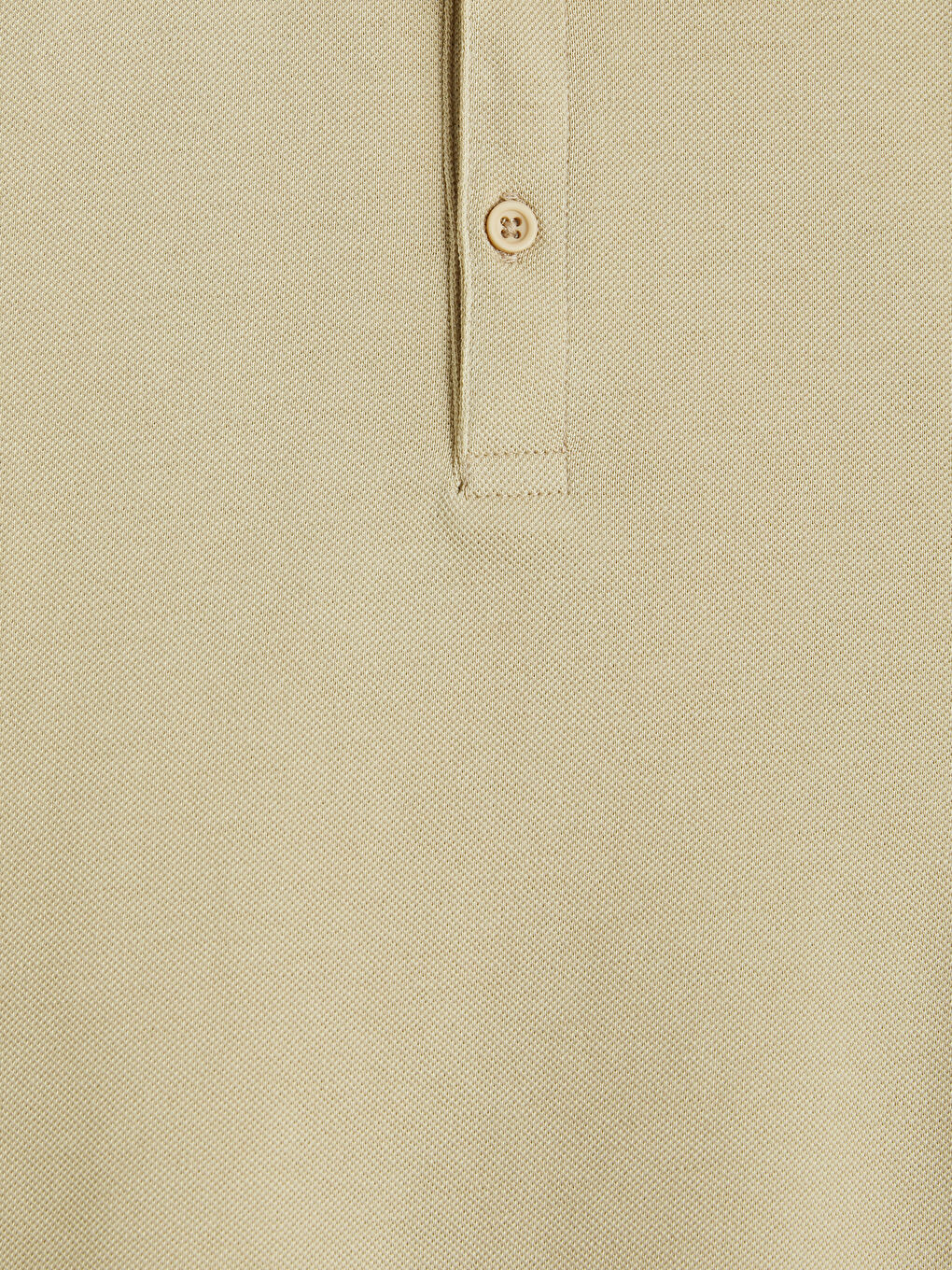 Bej Polo Yaka Erkek Çocuk Tişört-2