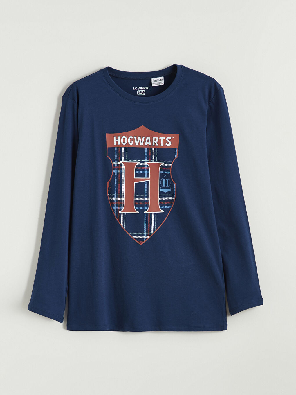 Lacivert Harry Potter Baskılı Erkek Çocuk Pijama Takım-1