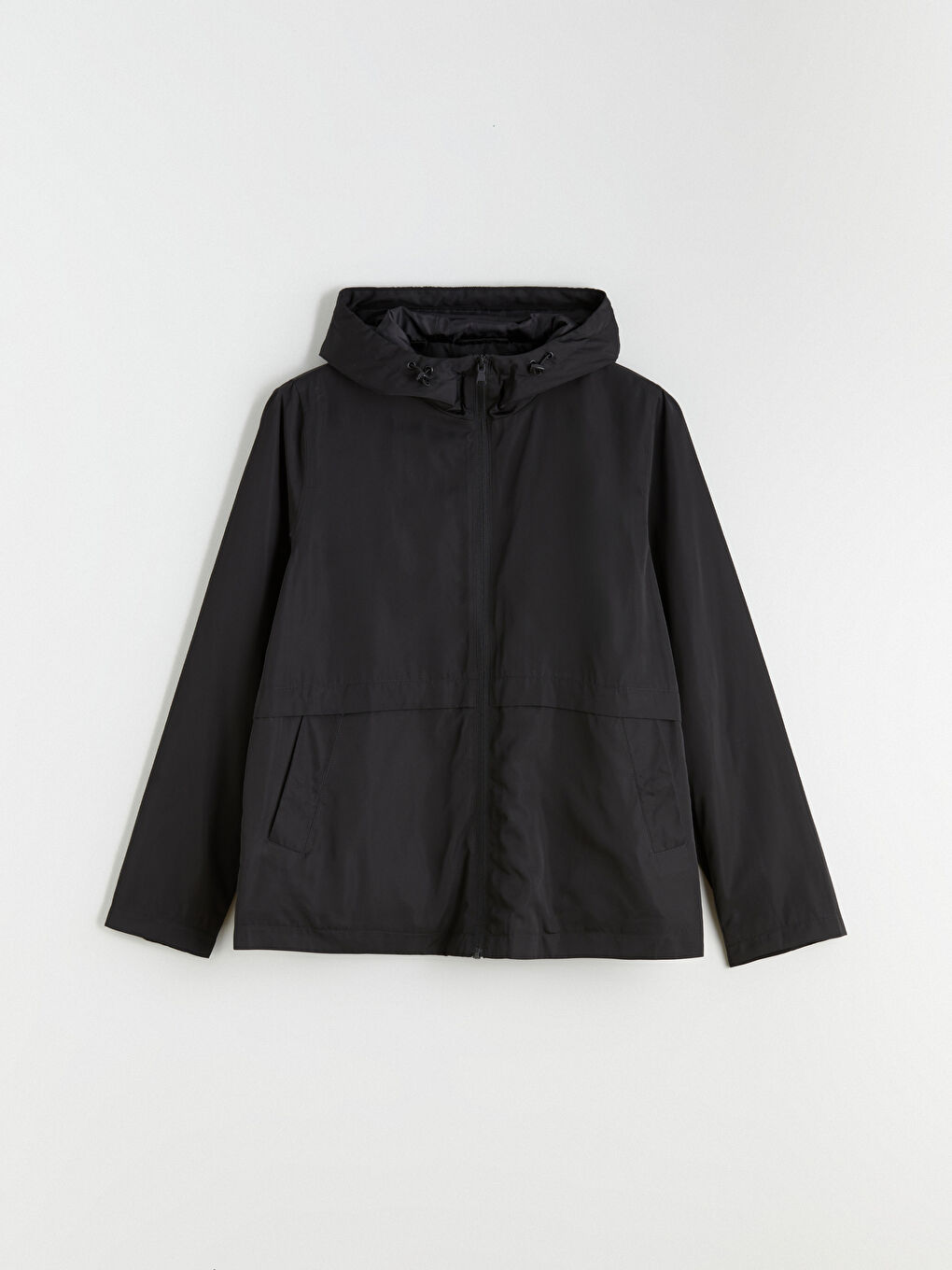 Женский дождевик с капюшоном-5