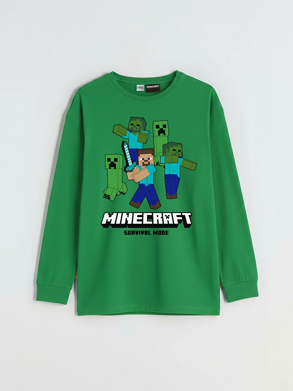 Minecraft pidžama set za dečake sa printom-1