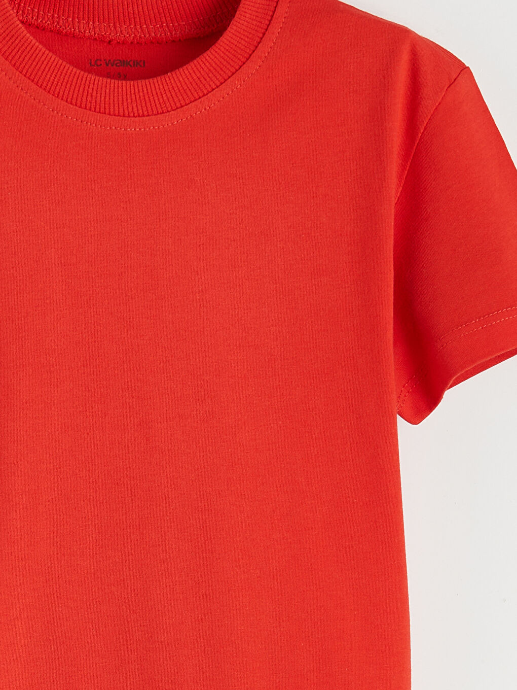 Ekru Erkek Çocuk Bisiklet Yaka Penye Tişört 2'li-6