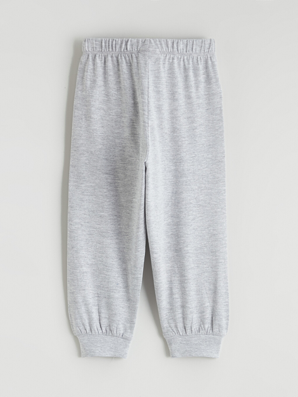 Gri Baskılı Erkek Çocuk Jogger Pijama Altı-1