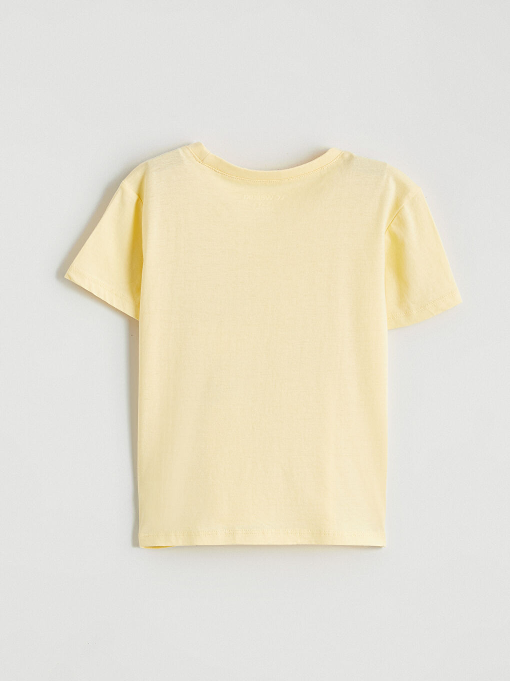 Sarı Bisiklet Yaka Baskılı Erkek Çocuk Pijama Takımı-3