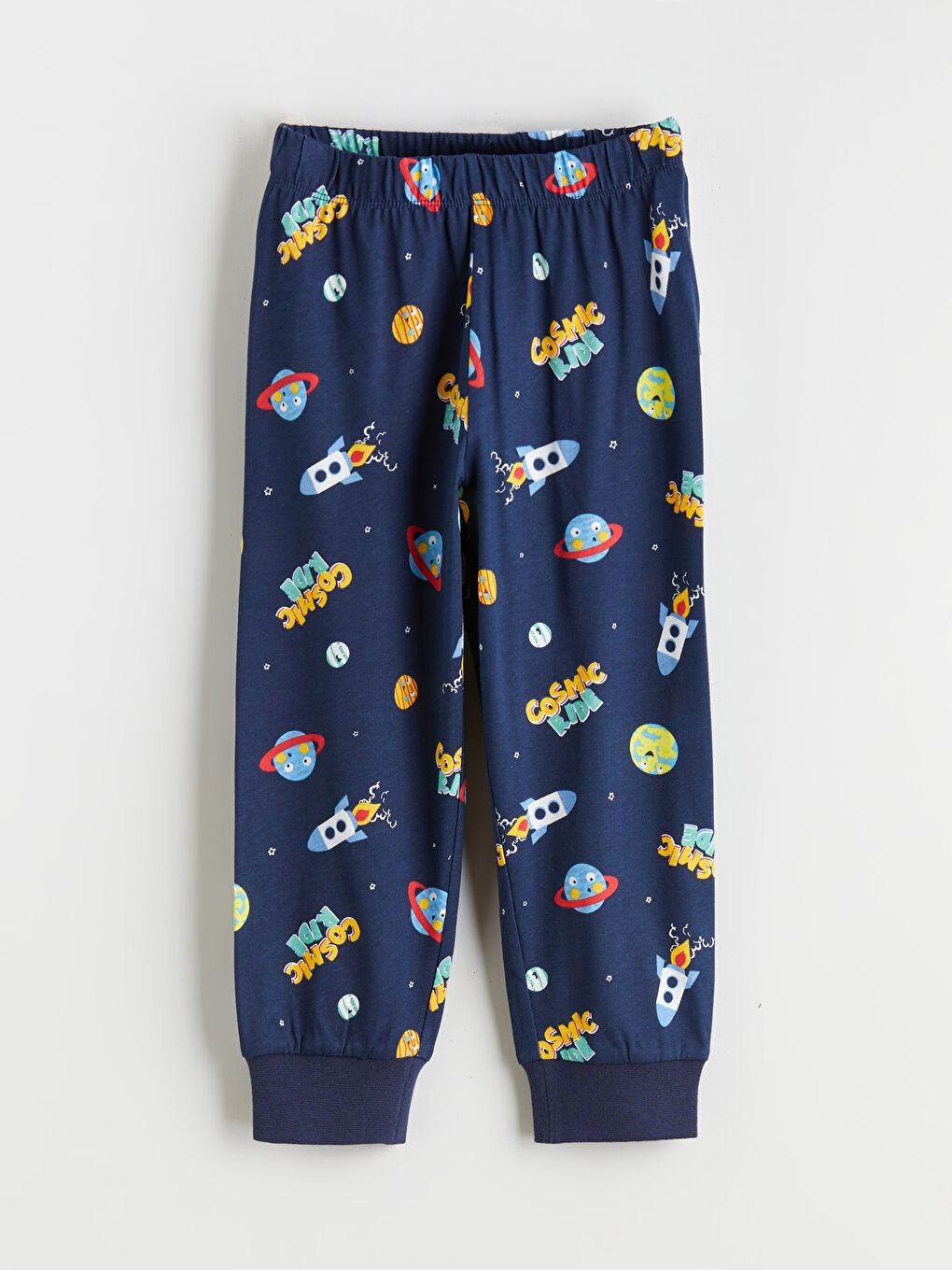 ბიჭი მუქი ლურჯი პიჟამის ნაკრები-3