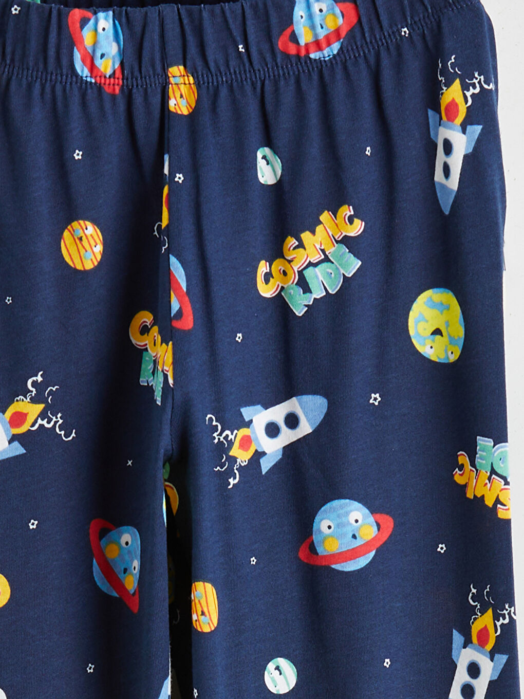 ბიჭი მუქი ლურჯი პიჟამის ნაკრები-6