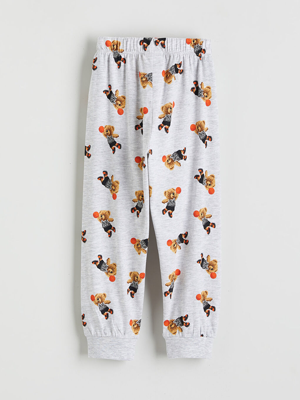 ბიჭი რუხი პიჟამის ნაკრები-4