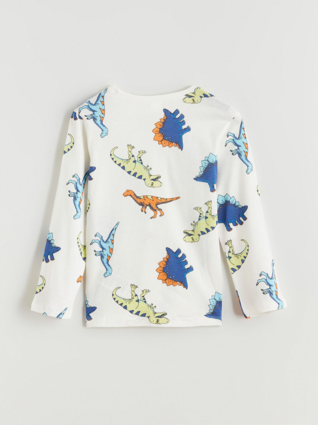 Ekru Baskılı Erkek Çocuk Pijama Takımı-3