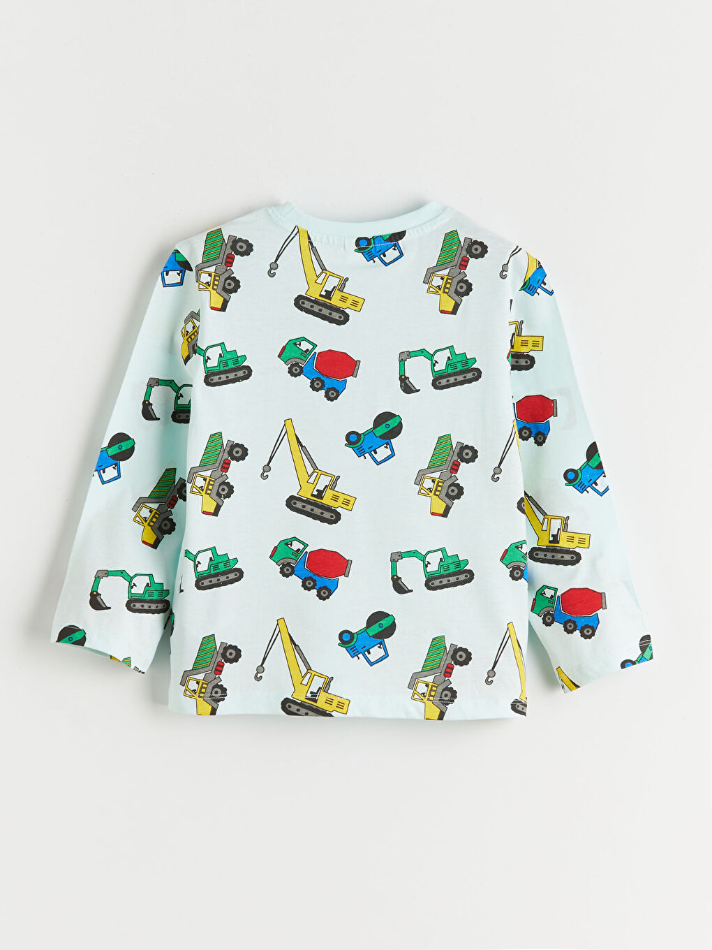 Turkuaz Baskılı Erkek Çocuk Penye Pijama Takımı-2