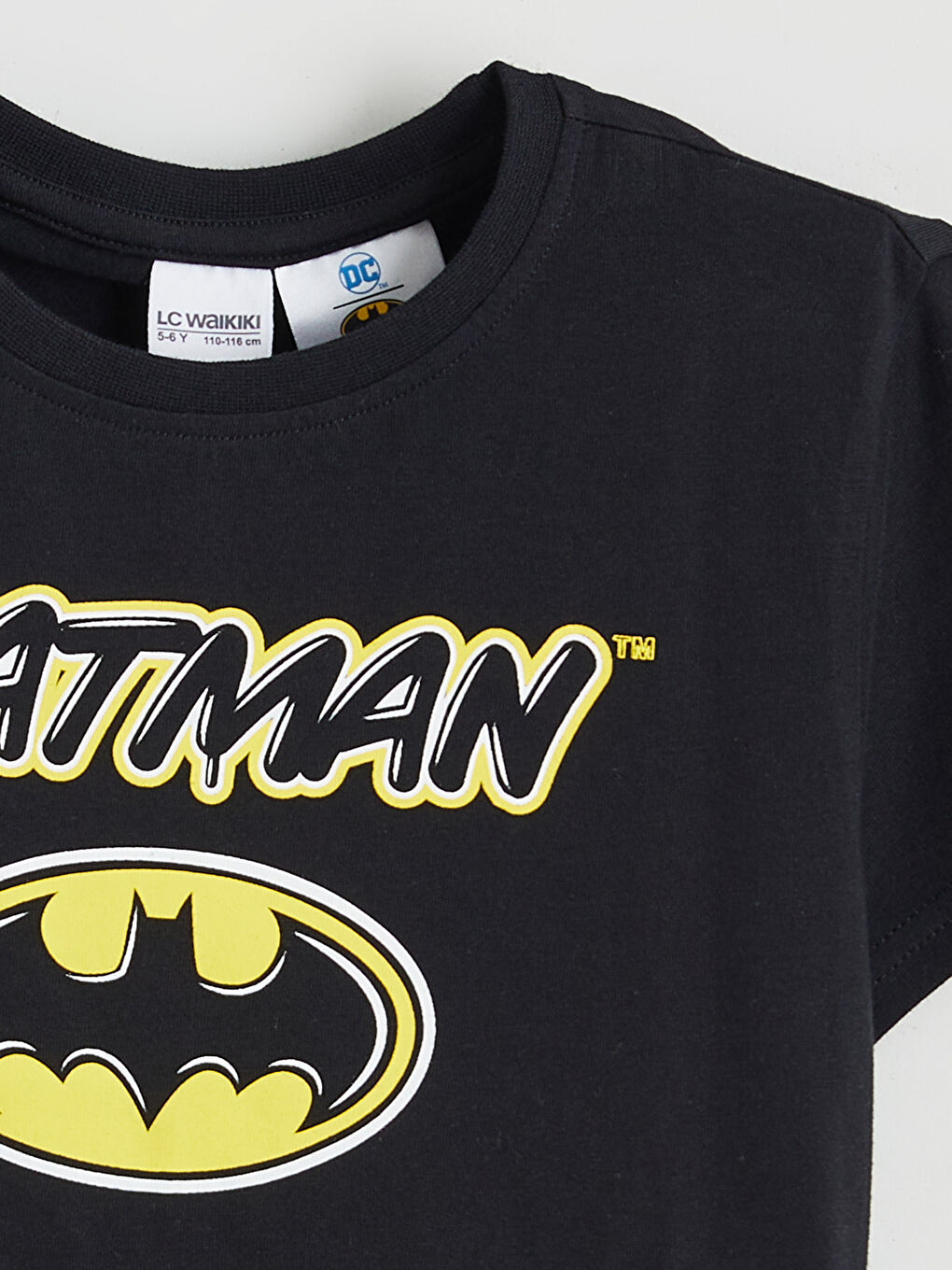 Siyah Batman Baskılı Erkek Çocuk Şortlu Pijama Takımı-2