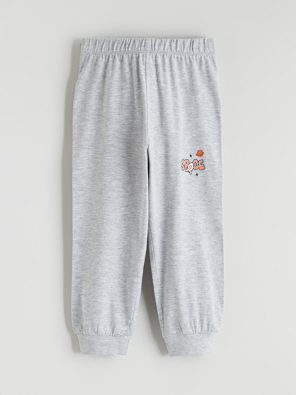 Lacivert Baskılı Erkek Çocuk Jogger Pijama Altı 2'li-4