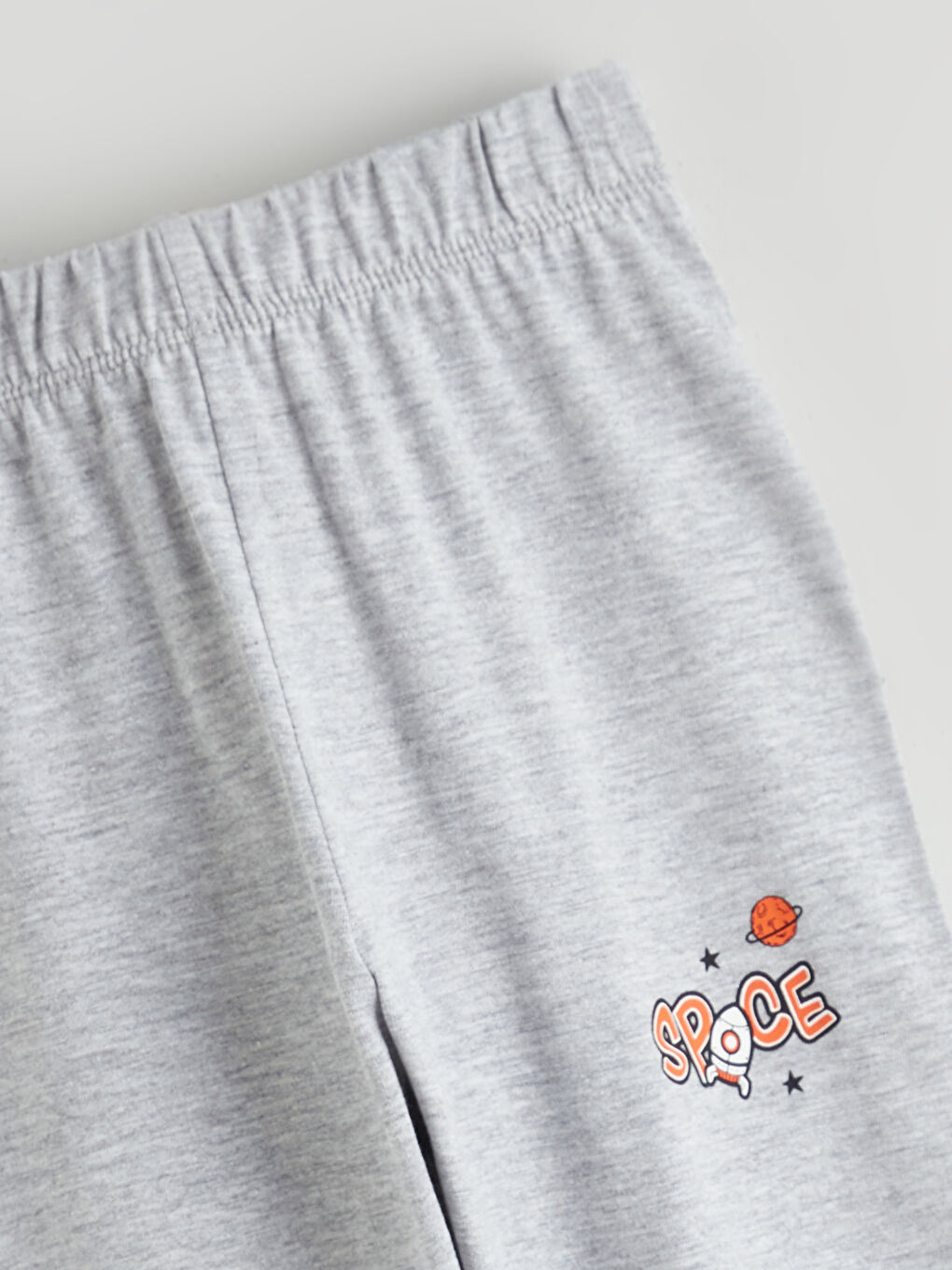 Lacivert Baskılı Erkek Çocuk Jogger Pijama Altı 2'li-5