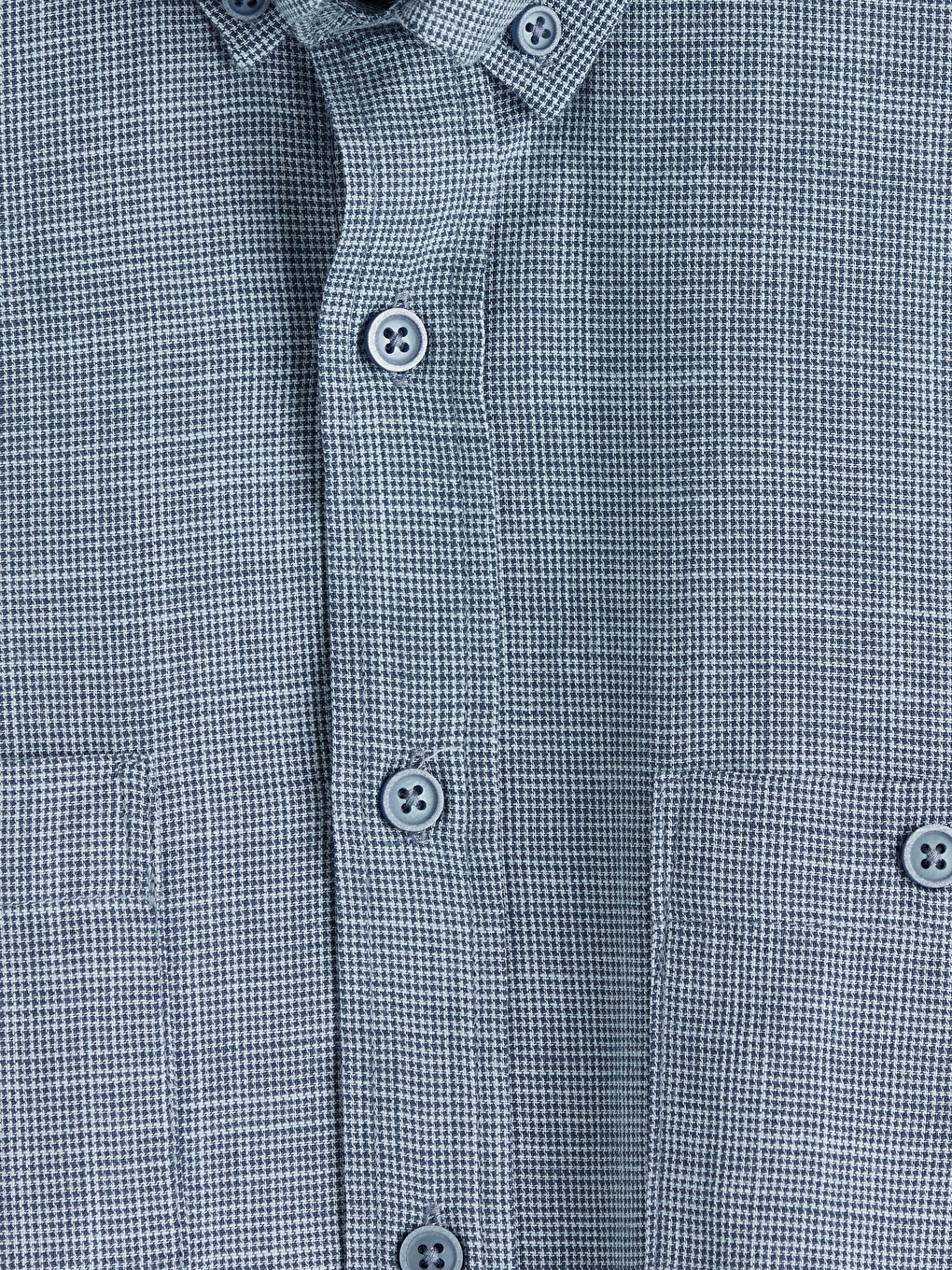 Regular Fit Poplin Men's Shirt-4
