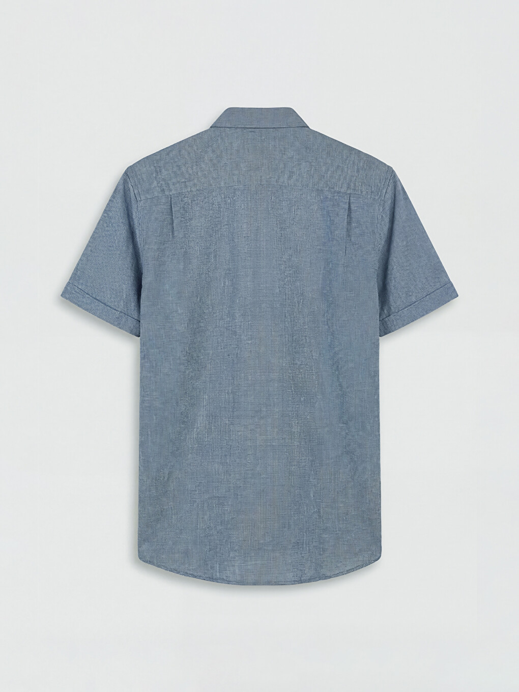 Regular Fit Poplin Men's Shirt-5