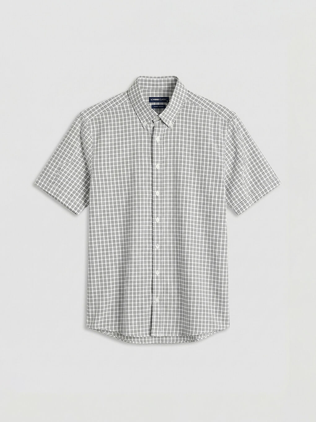 Regular Fit Ekose Poplin Erkek Gömlek-4