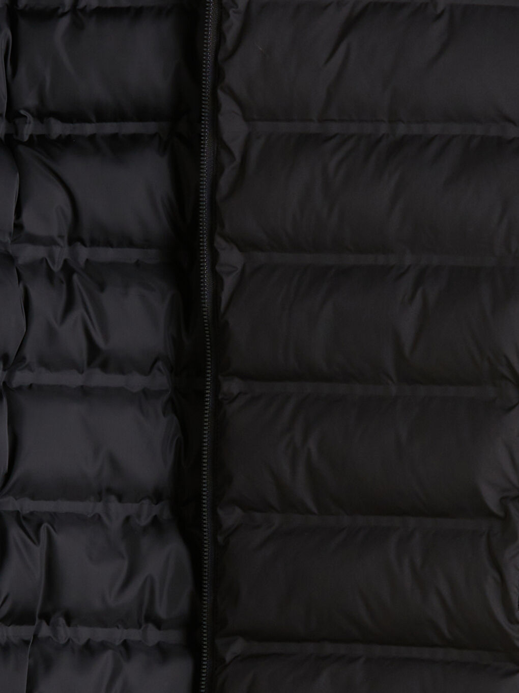 Siyah Standart Kalıp Erkek Şişme Mont	-6