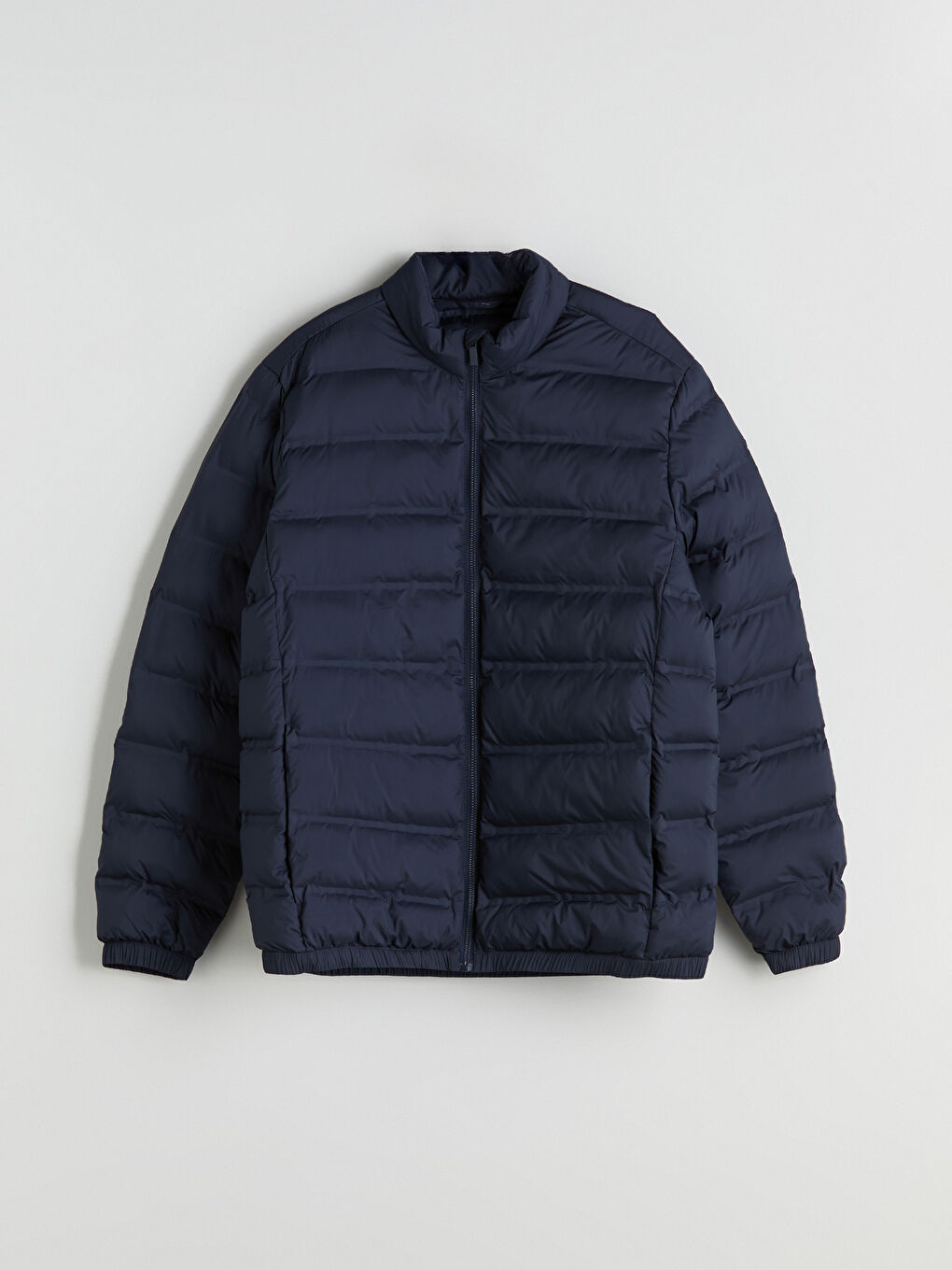 Petrol Standart Kalıp Erkek Şişme Mont	-5