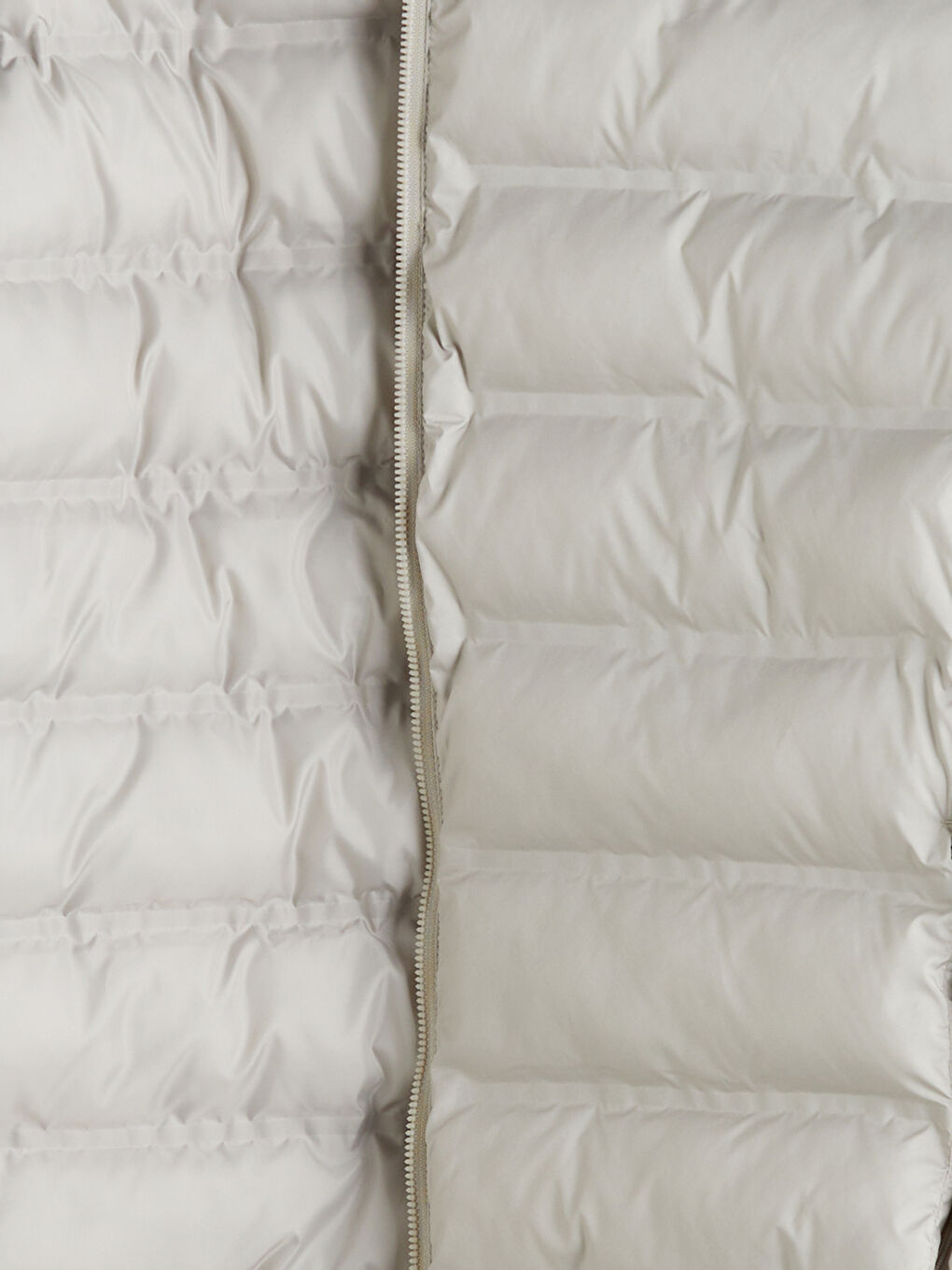 Bej Standart Kalıp Erkek Şişme Mont	-6